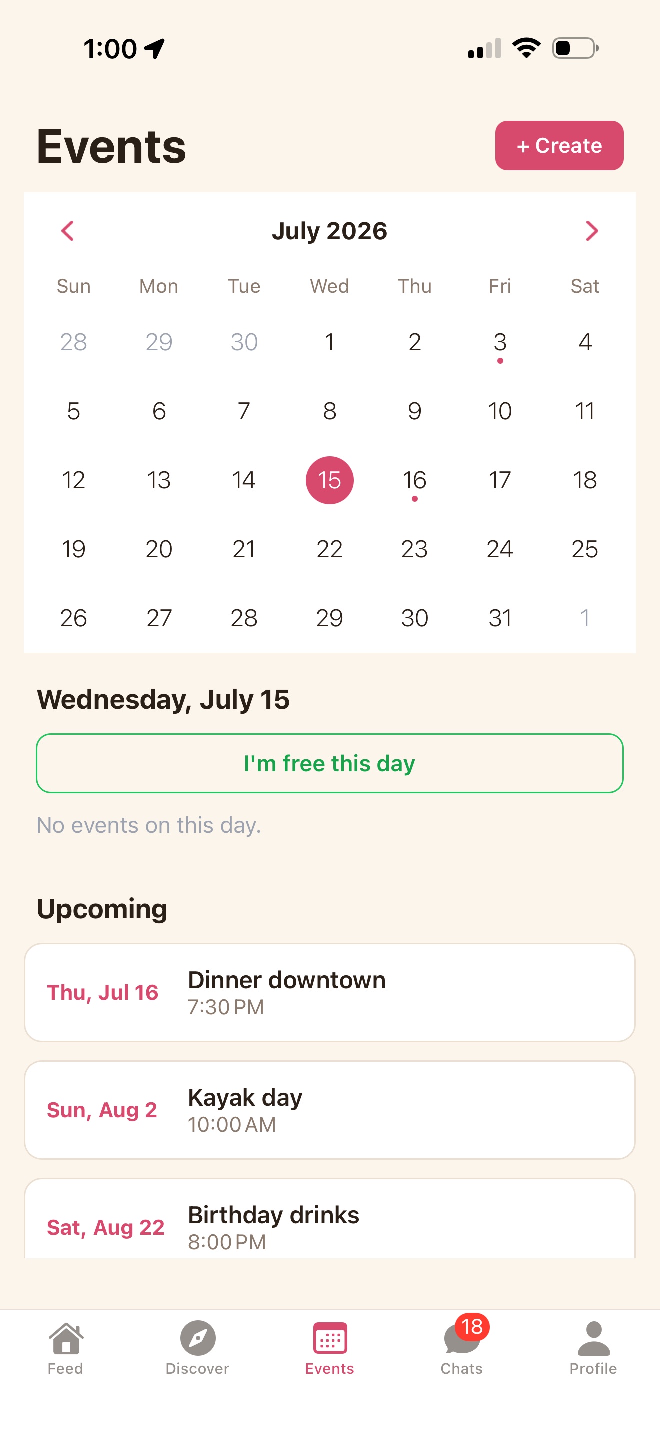 Calendar
