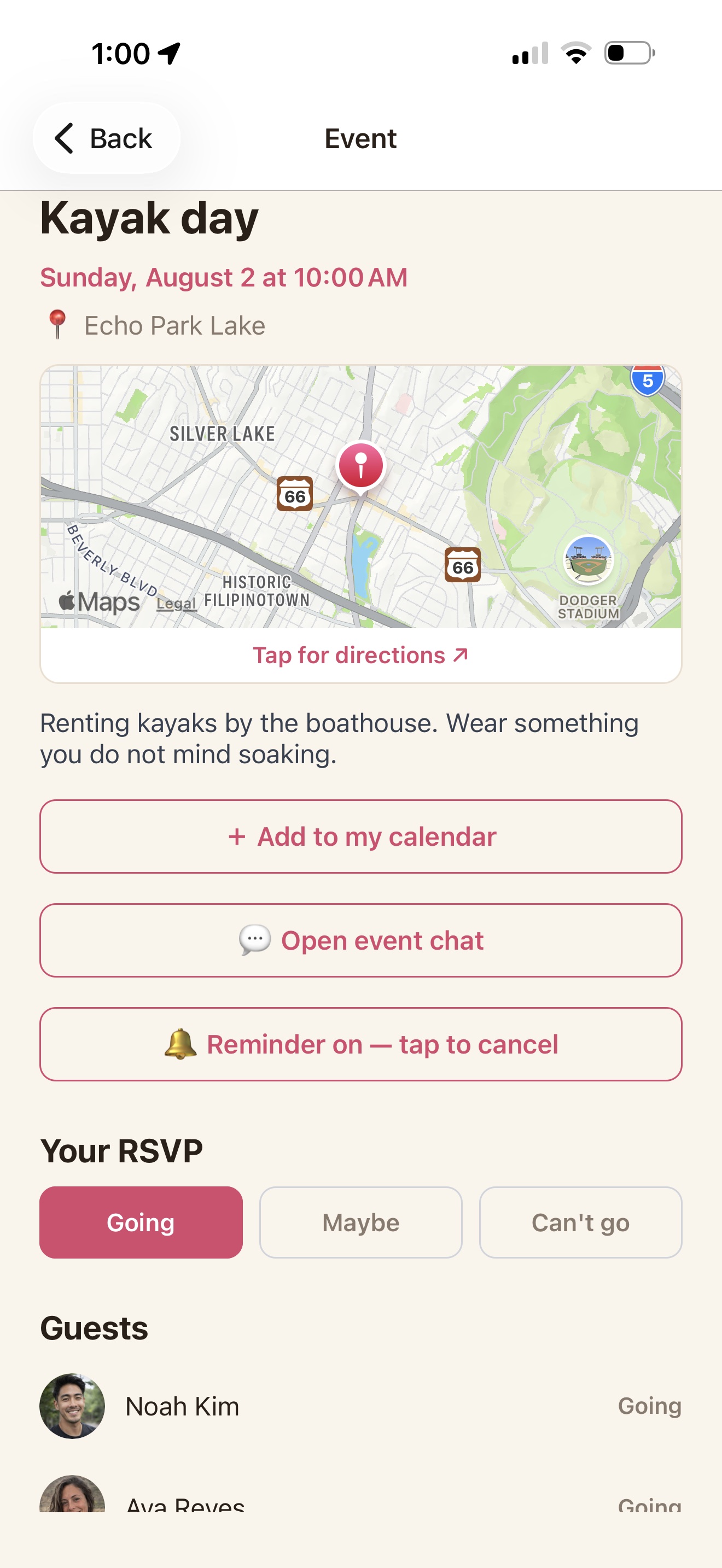 Event & RSVP